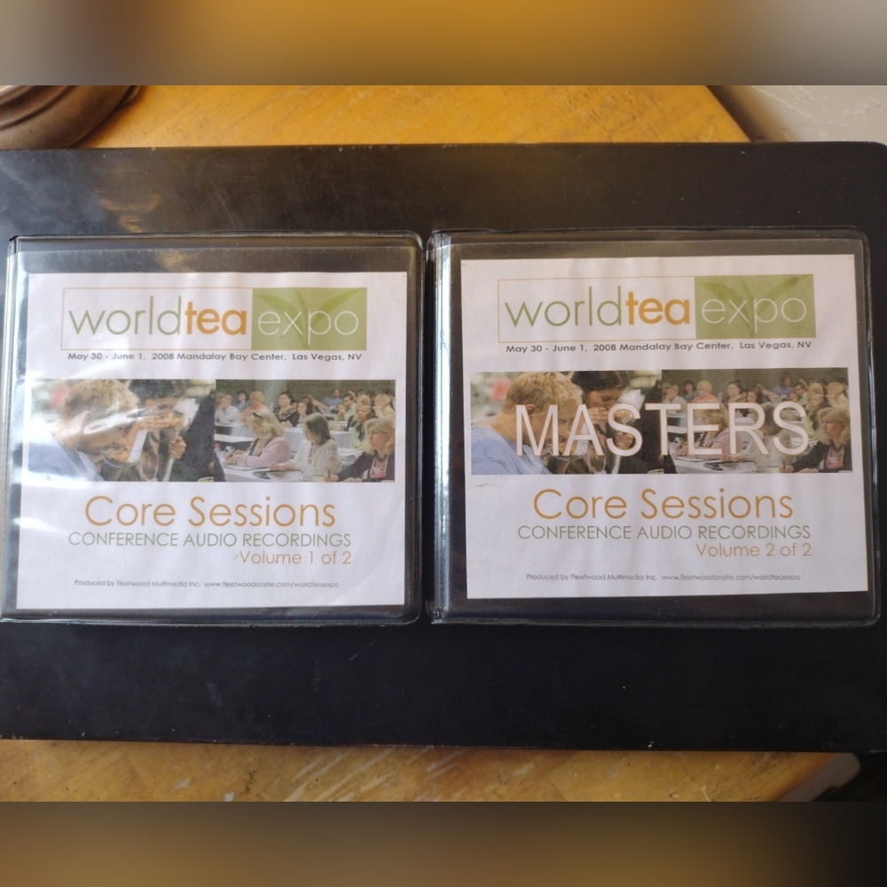 world tea expo (2008) Audio Presentations Spkr. Names (35 CDs) Marketing/Health